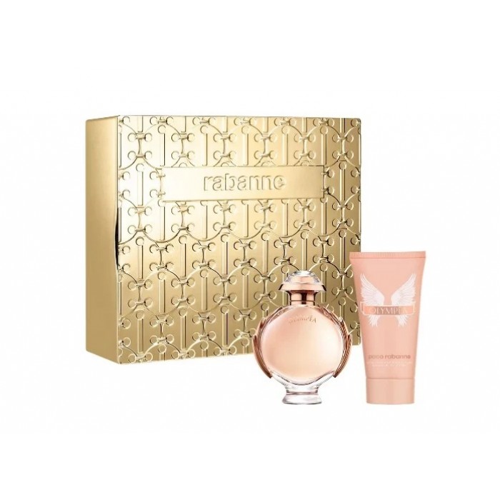 Set pentru femei Paco Rabanne OLYMPEA - Eau de Parfum 50 ml + Loțiune pentru corp 75 ml Paco Rabanne OLYMPEA Set cadou Preț pentru Eau de Parfum femei 50ml + Loțiune pentru corp 75ml