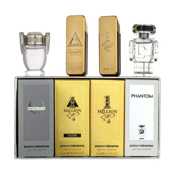 Paco Rabanne Collection Mini Set cadou Preț pentru Eau de Toilette bărbați 3x5 ml + Parfum 5 ml