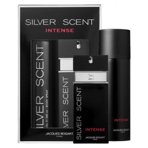 Set pentru bărbați Jacques Bogart Silver Scent Intense - Eau de Toilette 100 ml + Deodorant 200 ml Set pentru bărbați Jacques Bogart Silver Scent Intense - Eau de Toilette 100 ml + Deodorant 200 ml