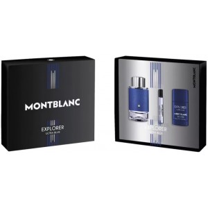 Set pentru bărbați Mont Blanc Explorer Ultra Blue - Eau de Parfum 100 ml + 7.5 ml + Deo-stick 75 ml Set pentru bărbați Mont Blanc Explorer Ultra Blue - Eau de Parfum 100 ml + 7.5 ml + Deo-stick 75 ml