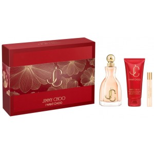 Set pentru femei Jimmy Choo I Want Choo - Eau de Parfum 100 ml + 7.5 ml + Loțiune de corp 100 ml Set pentru femei Jimmy Choo I Want Choo - Eau de Parfum 100 ml + 7.5 ml + Loțiune de corp 100 ml