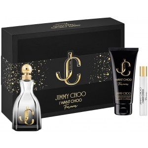 Set pentru femei Jimmy Choo I Want Choo Forever - Eau de Parfum 100 ml + 7.5 ml + Loțiune pentru corp 100 ml Set pentru femei Jimmy Choo I Want Choo Forever - Eau de Parfum 100 ml + 7.5 ml + Loțiune pentru corp 100 ml