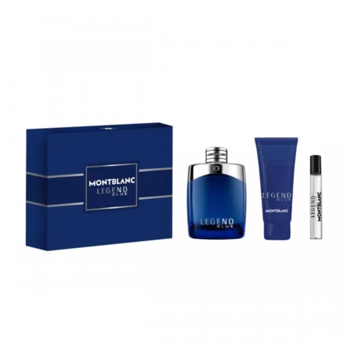 Mont Blanc Legend Blue Set cadou Preț pentru Eau de Parfum bărbați 100ml + 7.5ml + Gel de duș 100ml