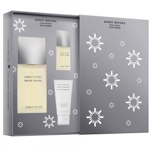 Set pentru bărbați Issey Miyake L`Eau d`Issey - Eau de Toilette 125 ml + Mini EDT 15 ml + Gel de duș 50 ml Set pentru bărbați Issey Miyake L`Eau d`Issey - Eau de Toilette 125 ml + Mini EDT 15 ml + Gel de duș 50 ml