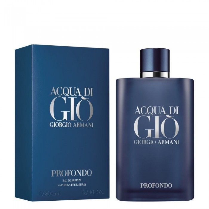 Armani Acqua di Gio Profondo - Eau de Parfum pentru bărbați 200 ml Armani Acqua di Gio Profondo - Eau de Parfum pentru bărbați 200 ml