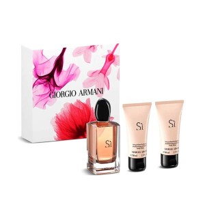 Set pentru femei Giorgio Armani Armani Si - Eau de Parfum 100 ml + Loțiune pentru corp 50 ml + Gel de duș 50 ml