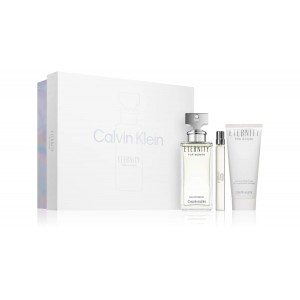 Set pentru femei Calvin Klein Eternity - Eau de Parfum 100 ml + 10 ml + Loțiune pentru corp 100 ml Set pentru femei Calvin Klein Eternity - Eau de Parfum 100 ml + 10 ml + Loțiune pentru corp 100 ml