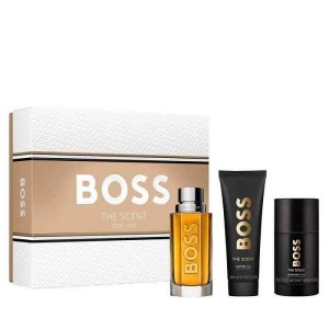 Set pentru bărbați Hugo Boss The Scent - Apă de toaletă 100 ml + Gel de duș 100 ml + Deodorant stick 75 ml Set pentru bărbați Hugo Boss The Scent - Apă de toaletă 100 ml + Gel de duș 100 ml + Deodorant stick 75 ml