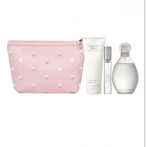 Комплект за жени Sarah Jessica Parker Lovely Sheer - Eau de Parfum 100 мл + 15 мл + Лосион за тяло 200 мл + Несесер