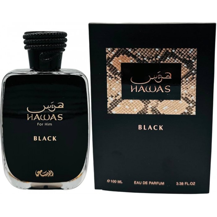 Rasasi Hawas Black Preț pentru Eau de Parfum bărbați 100ml