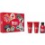 Set pentru femei DsQuared Red Wood - Eau de Toilette 50 ml + Loțiune pentru corp 50 ml + Gel de duș 50 ml