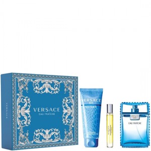 Set pentru bărbați Versace Man Eau Fraiche - Eau de Toilette 100 ml + 10 ml + Gel de duș 150 ml Set pentru bărbați Versace Man Eau Fraiche - Eau de Toilette 100 ml + 10 ml + Gel de duș 150 ml