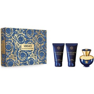 Set pentru femei Versace Dylan Blue - Eau de Parfum 50 ml + Loțiune pentru corp 50 ml + Gel de duș 50 ml