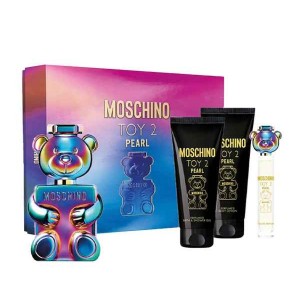 Set pentru femei Moschino Toy 2 Pearl - Apă de parfum 100 ml + Loțiune pentru corp 100 ml + Gel de duș 100 ml + Mini Apă de parfum 10 ml