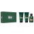 Complect pentru bărbați DsQuared Green Wood - Eau de Toilette 100 ml + Aftershave balsam 100 ml + Gel de duș 100 ml