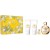 Set pentru femei Versace Eros Pour Femme - Eau de Parfum 100 ml + 5 ml + loțiune pentru corp 100 ml + gel de duș 100 ml