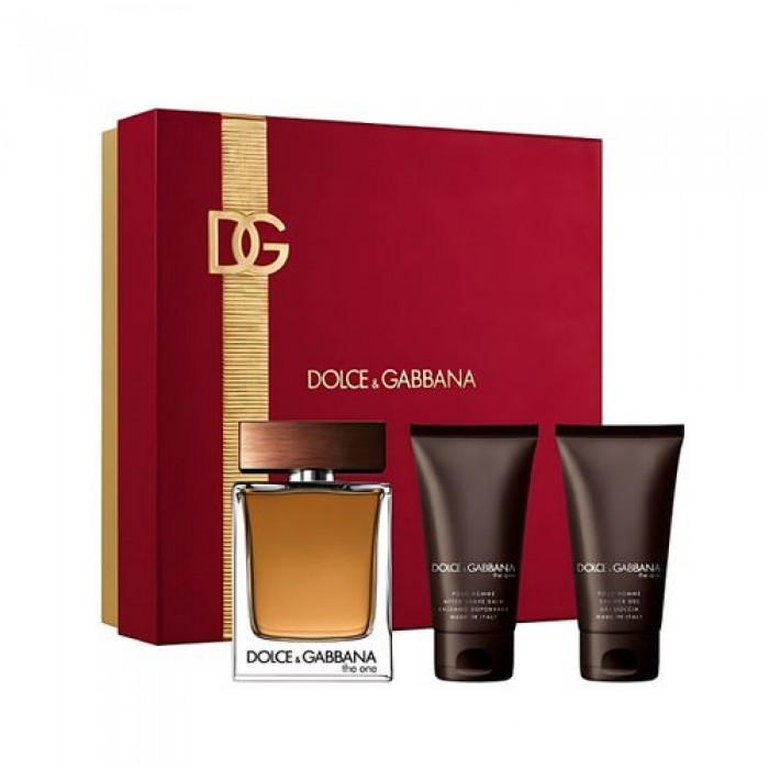 Set pentru bărbați Dolce & Gabbana The One - Apă de toaletă 100 ml + Aftershave 50 ml + Gel de duș 50 ml Set pentru bărbați Dolce & Gabbana The One - Apă de toaletă 100 ml + Aftershave 50 ml + Gel de duș 50 ml