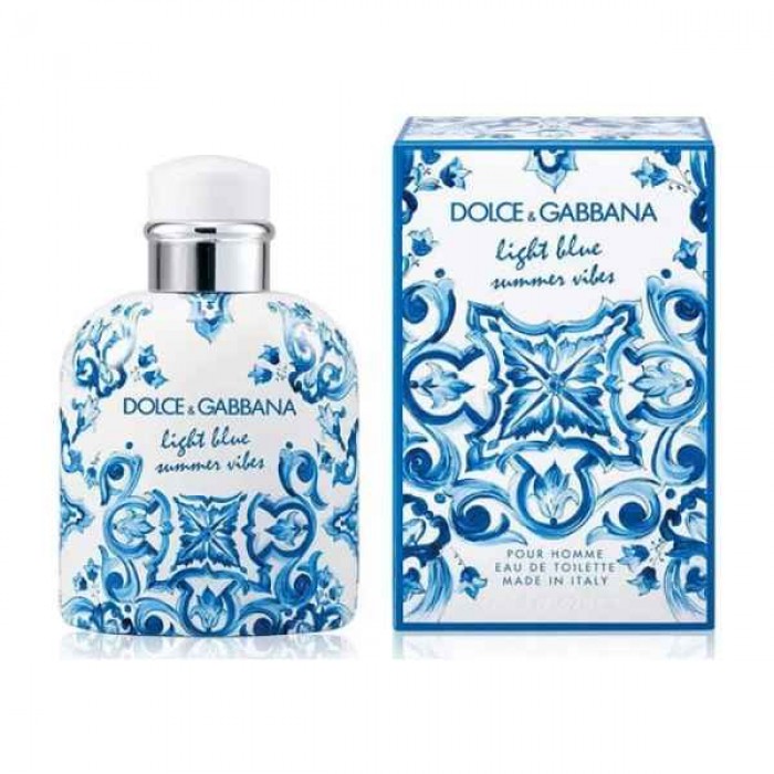 Dolce&Gabbana Light Blue Summer Vibes Eau de Toilette - Apă de toaletă pentru bărbați 125 ml