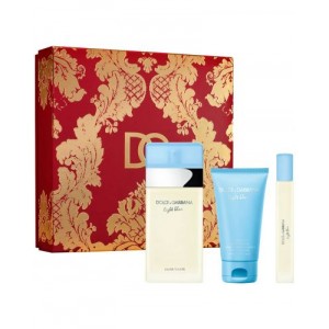 Set pentru femei Dolce&Gabbana Light Blue - Eau de Toilette 100 ml + 10 ml + Loțiune pentru corp 100 ml Set pentru femei Dolce&Gabbana Light Blue - Eau de Toilette 100 ml + 10 ml + Loțiune pentru corp 100 ml