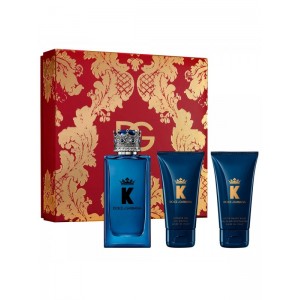 Set pentru bărbați Dolce&Gabbana K by Dolce&Gabbana - Eau de Toilette 100 ml + Balsam aftershave 50 ml + Gel de duș 50 ml Set pentru bărbați Dolce&Gabbana K by Dolce&Gabbana - Eau de Toilette 100 ml + Balsam aftershave 50 ml + Gel de duș 50 ml