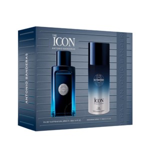 Complect pentru bărbați Antonio Banderas The Icon - Eau de Toilette 100 ml + Deodorant 150 ml Complect pentru bărbați Antonio Banderas The Icon - Eau de Toilette 100 ml + Deodorant 150 ml
