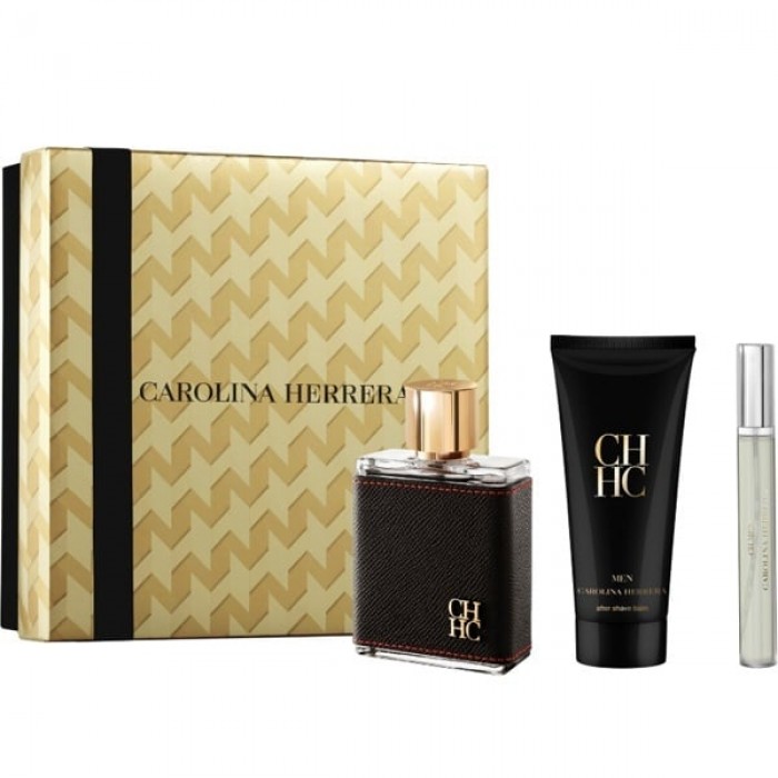 Carolina Herrera CH Men Set cadou Preț pentru Eau de Toilette 100 мл + 10 мл + Balsam de aftershave 100 мл