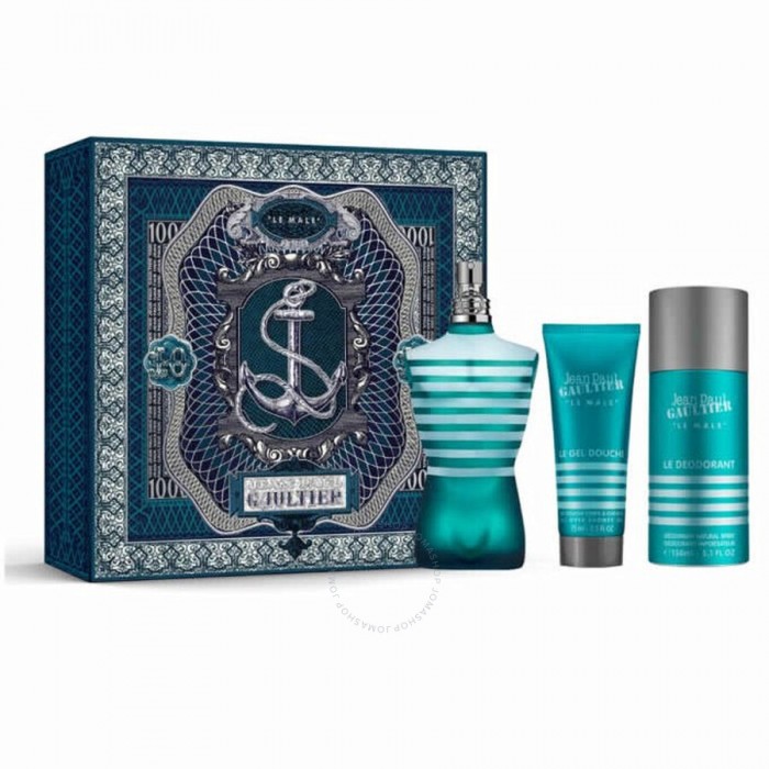 Set pentru bărbați Jean Paul Gaultier LE MALE - Eau de Toilette 125 ml + Deodorant 150 ml + Gel de duș 75 ml Jean Paul Gaultier LE MALE Set cadou Preț pentru Eau de Toilette bărbați 125ml + Deodorant 150ml + Gel de duș 75ml
