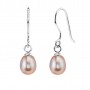 Alita - Cercei din argint cu perle A 7.5 - 8.5 mm 19003 Cercei cu perle