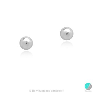 Bendida 2 - Cercei cu bilă din argint 268830