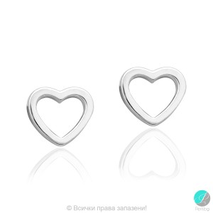 Letia - Cercei din argint Inimi 70622540
