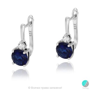 Abelie - Cercei din argint cu zirconiu 70123315