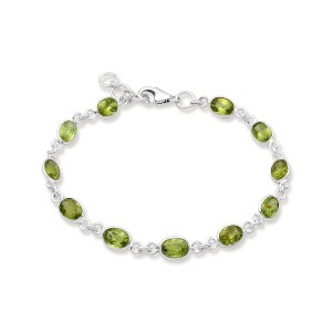 Meryll - Brățară din argint cu Peridot 8833423A