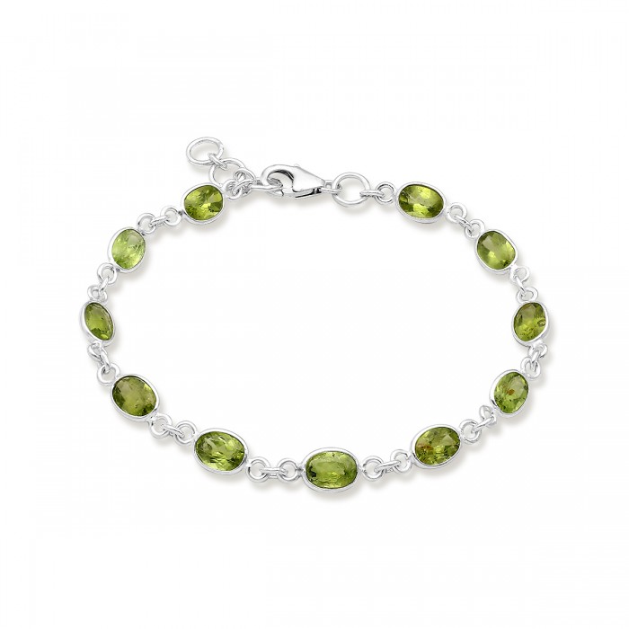 Meryll - Brățară din argint cu Peridot 8833423A Pietre naturale