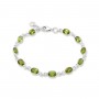 Meryll - Brățară din argint cu Peridot 8833423A Pietre naturale