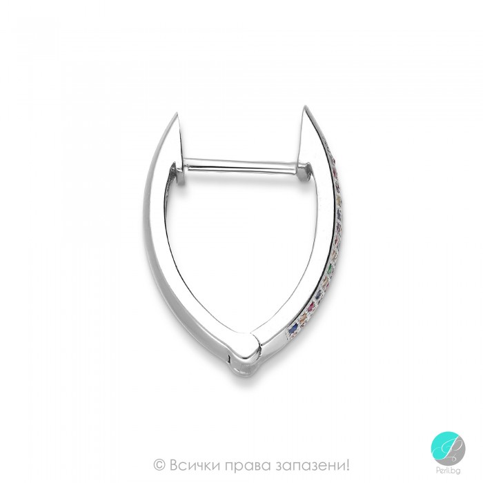 Chalis - Cercei din argint cu zirconiu colorat 70125427 Chalis - Cercei din argint cu zirconiu colorat 70125427 Bijuterii din argint