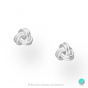 Lexy Knot - Cercei din argint Knot 70634191