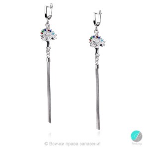 Brandi 2 - Cercei din argint Tree of Life 1102iv