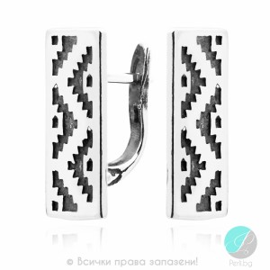 Jaimin - Cercei din argint fără piatră 133075