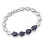 Sintina - Brățară din argint cu safir 11813615 Sintina - Brățară din argint cu safir 11813615 Pietre naturale