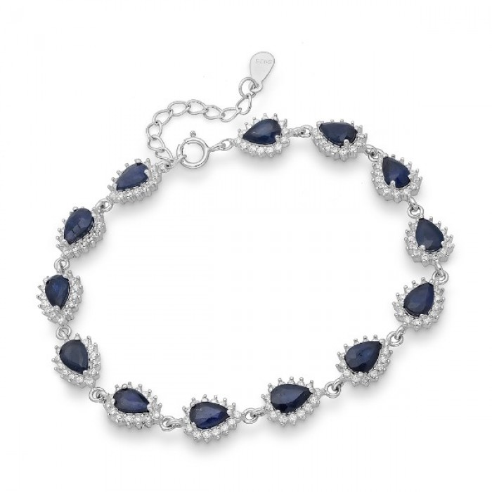 Luran - Brățară din argint cu safir 11813833 Luran - Brățară din argint cu safir 11813833 Pietre naturale