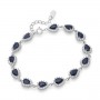 Luran - Brățară din argint cu safir 11813833 Luran - Brățară din argint cu safir 11813833 Pietre naturale