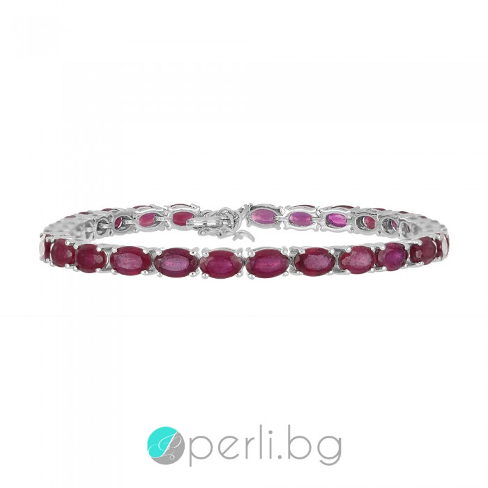 Ruby passion - Brățară din argint cu rubin de cristal 18.25 ct B014850GLR Ruby passion - Brățară din argint cu rubin de cristal 18.25 ct B014850GLR Pietre naturale