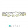 Aura invisible Lemon Topaz - Brățară din argint cu Lemon Topaz 17.89 ct B015957LT Pietre naturale