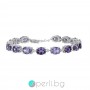 Britta Alexandrite - Brățară din argint cu alexandrit de laborator 25,3 ct B015957Alex Pietre naturale