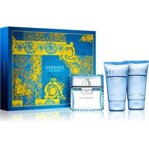 Set pentru bărbați Versace Man Eau Fraiche - Apă de toaletă 50 ml + Balsam după ras ASB 50 ml + Gel de duș SG 50 ml Set pentru bărbați Versace Man Eau Fraiche - Apă de toaletă 50 ml + Balsam după ras ASB 50 ml + Gel de duș SG 50 ml