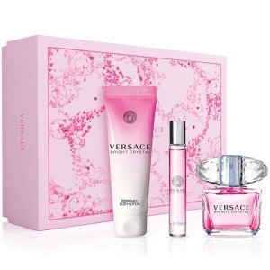 Set pentru femei Versace Bright Crystal - Apă de toaletă 90 ml + 10 ml + Loțiune de corp BL 150 ml