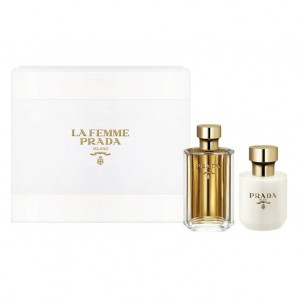 Set pentru femei PRADA Prada Prada La Femme - Eau de Parfum 100 ml + Loțiune de corp BL 100 ml