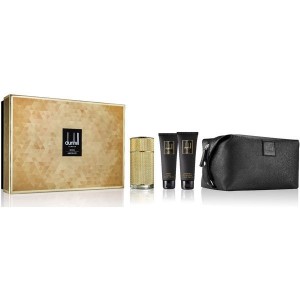 Set pentru bărbați Dunhill Icon Absolute - Eau de Parfum EDP 100 ml + Balsam pentru bărbierit ASB 90 ml + Gel de duș SG 90 ml + geantă de transport Set pentru bărbați Dunhill Icon Absolute - Eau de Parfum EDP 100 ml + Balsam pentru bărbierit ASB 90 ml + Gel de duș SG 90 ml + geantă de transport