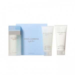 Set pentru femei D&G Light Blue - Eau de Toilette 100 ml + Cremă de corp BC 100 ml + Gel de duș SG 100 ml Set pentru femei D&G Light Blue - Eau de Toilette 100 ml + Cremă de corp BC 100 ml + Gel de duș SG 100 ml