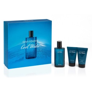 Set pentru bărbați Davidoff Cool Water - Apă de toaletă 75 ml + Gel de duș SG 50 ml + Balsam după ras ASB 50 ml Set pentru bărbați Davidoff Cool Water - Apă de toaletă 75 ml + Gel de duș SG 50 ml + Balsam după ras ASB 50 ml
